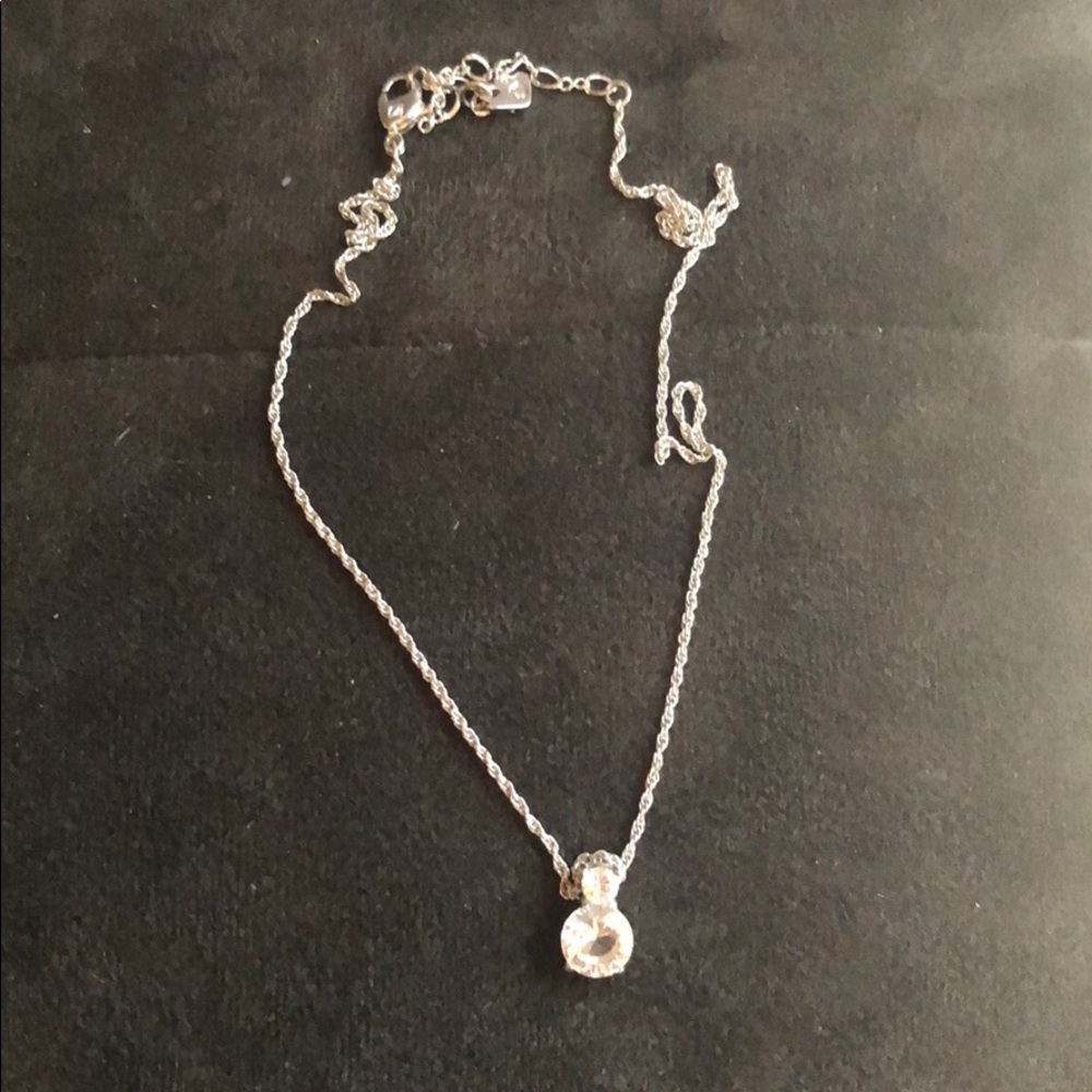 Swarovski Necklace two stone